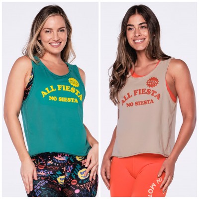 Yoga Fitness Group - Colete de Fitness em Algodão Puro,