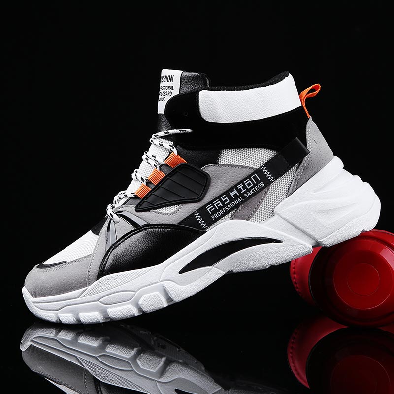 Yoga Fitness Brand - Hightop-Sapatilhas Esportivas Masculinas, Sapatilhas de Cima
