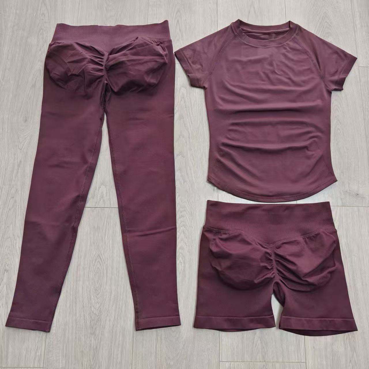 Yoga Fitness Top - Conjunto Esportivo de 2 Peças: Top