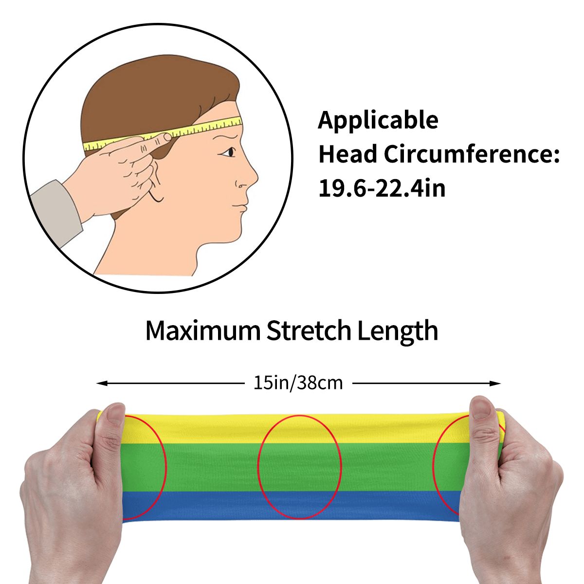 Faixa de cabelo esportiva para - Yoga Fitness First avaliação e preço