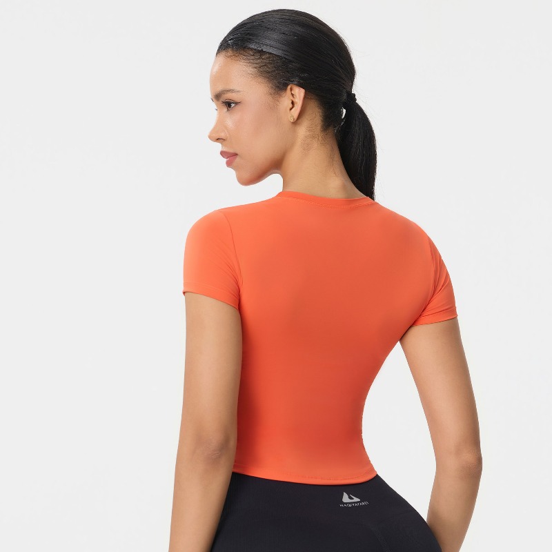 Camisetas Esportivas Femininas - Yoga Fitness Top avaliação e preço