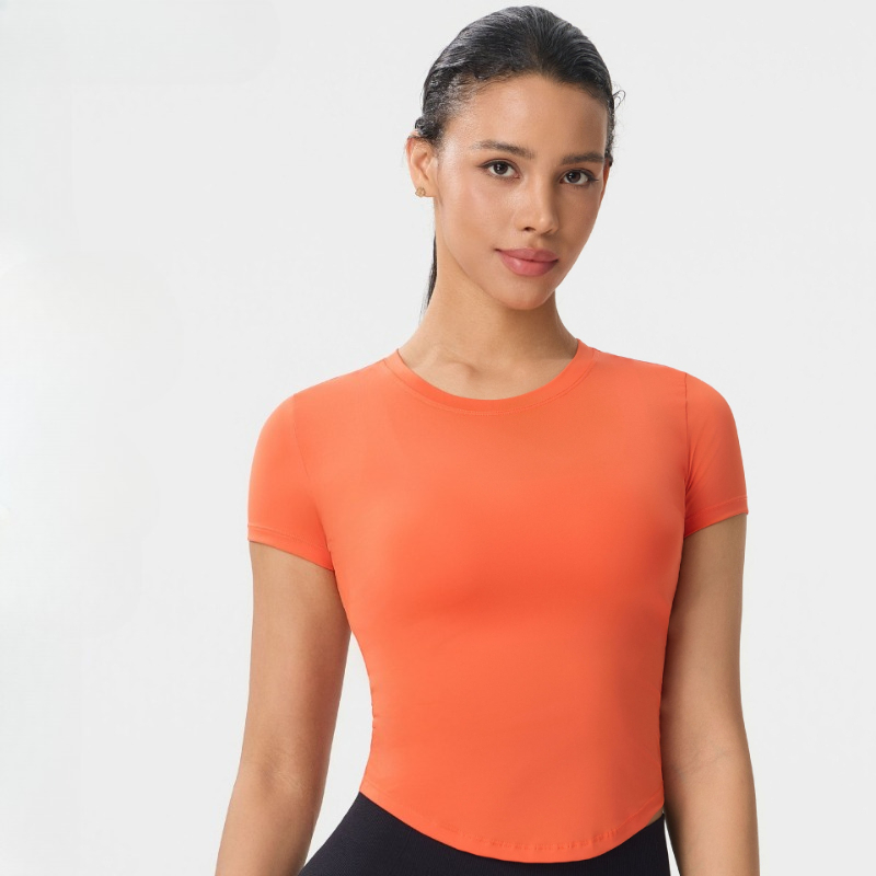 Camisetas Esportivas Femininas - Yoga Fitness Top avaliação e preço