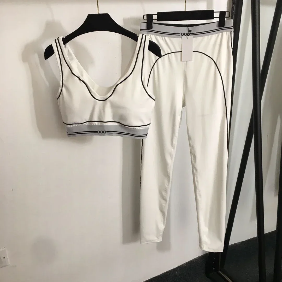 Conjunto de Top e Calças em Du - Yoga Fitness Top avaliação e preço