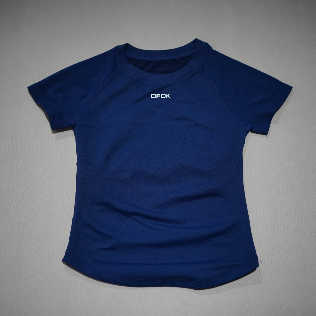 Camiseta feminina elástica de  - Yoga Fitness Top avaliação e preço