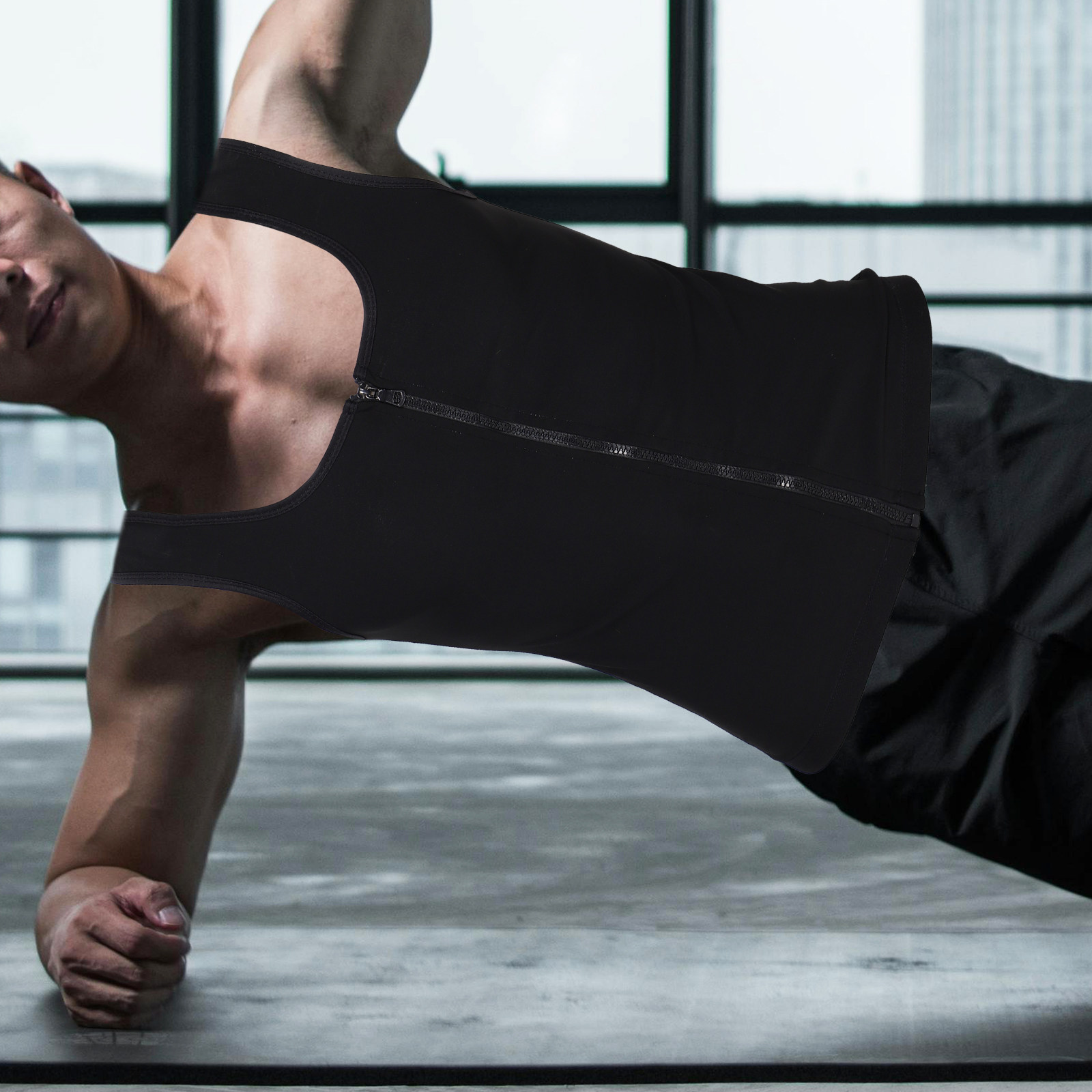 Colete Masculino de Compressão - Yoga Fitness Top avaliação e preço
