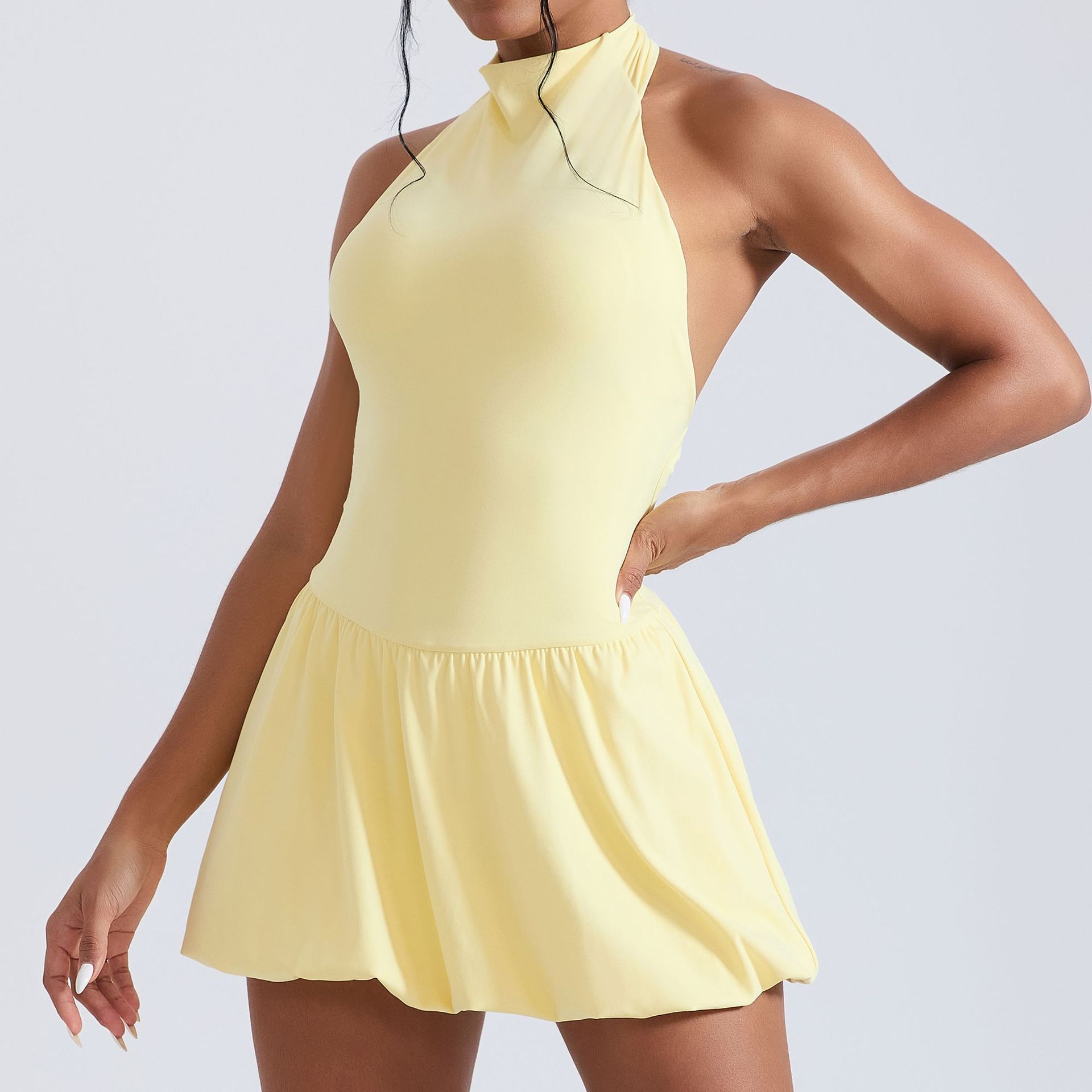 Ningyu vestido de tênis de gol - Yoga Fitness Group avaliação e preço