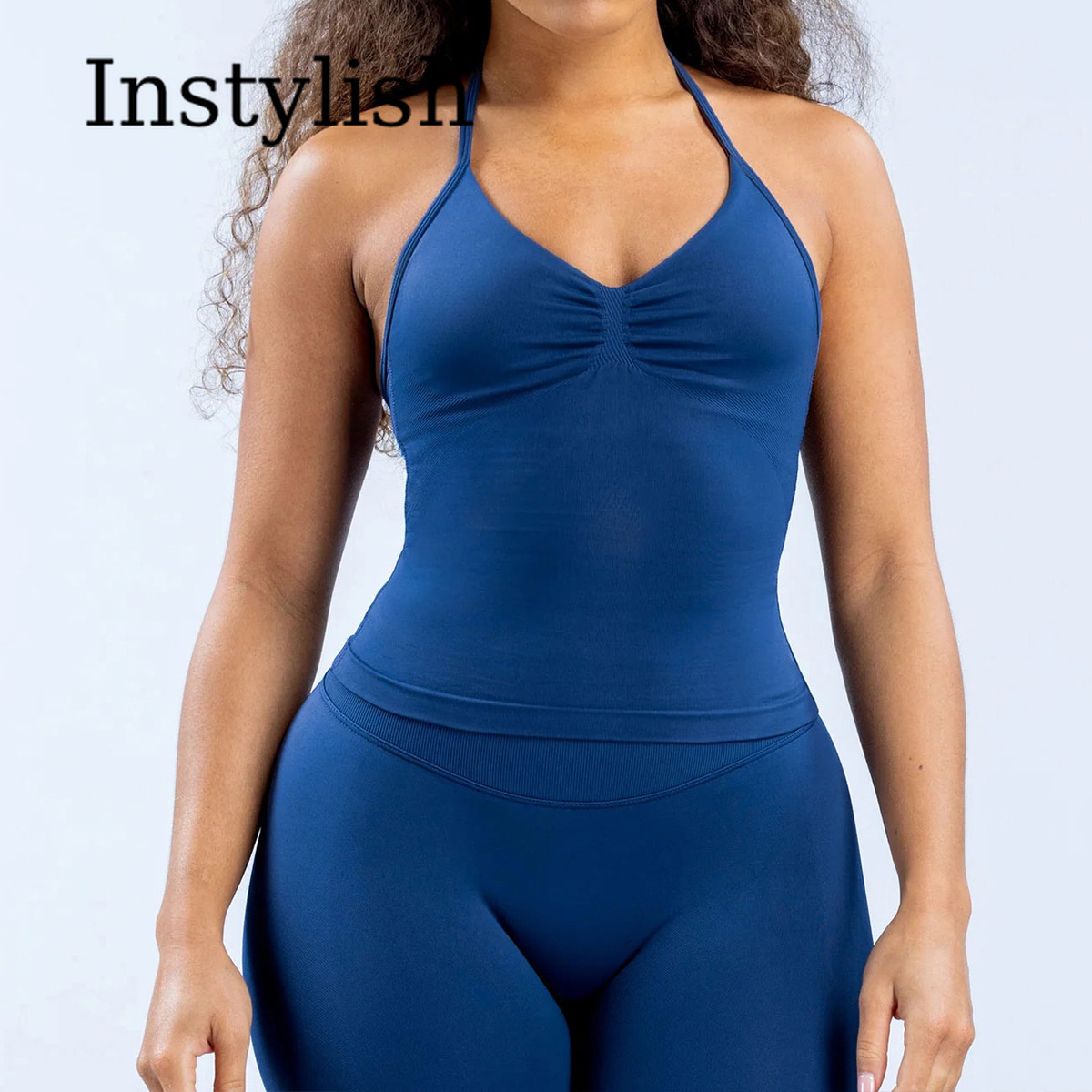 Conjunto de Yoga Sem Costura p - Yoga Fitness Top avaliação e preço
