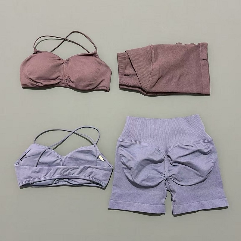 2 peça visão ginásio conjunto  - Yoga Fitness Top avaliação e preço