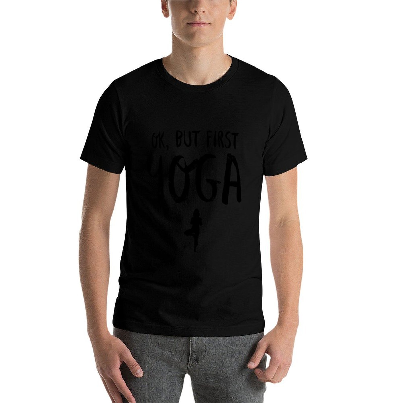 Camiseta Engraçada para Amante - Yoga Fitness First avaliação e preço